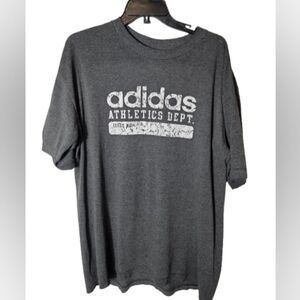 Adidas Men's Gray Circa 2005 T-Shirt Size Large *Small Holes